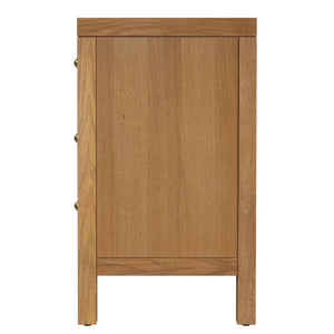 Butler Specialty Company Nora 3 Drawer Nightstand - Modern Wood Design For Stylish Bedroom Storage Natural Rubberwood,Oak Veneers,Mdf,Oak Solids,Pine Pine Solids 5848452-butler