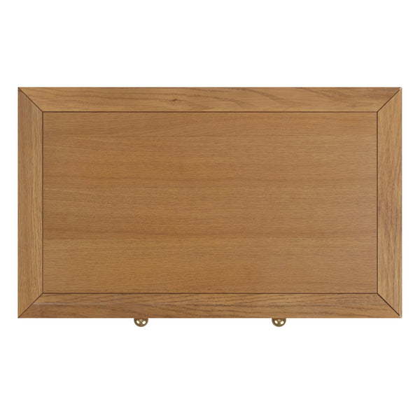 Butler Specialty Company Nora 3 Drawer Nightstand - Modern Wood Design For Stylish Bedroom Storage Natural Rubberwood,Oak Veneers,Mdf,Oak Solids,Pine Pine Solids 5848452-butler