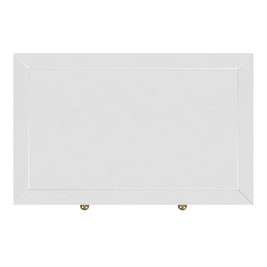 Butler Specialty Company Nora Nightstand - Stylish 3 Drawer Wood Design For Contemporary Bedrooms White Acacia Wood,Acacia Veneer,Mdf,Pine Wood 5848477-butler