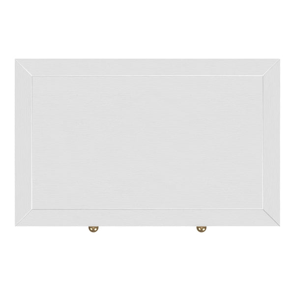 Butler Specialty Company Nora Nightstand - Stylish 3 Drawer Wood Design For Contemporary Bedrooms White Acacia Wood,Acacia Veneer,Mdf,Pine Wood 5848477-butler