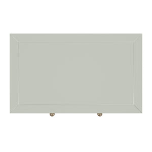 Butler Specialty Company Nora Nightstand With 3 Spacious Drawers - Stylish Storage For Bedroom Elegance Sage Green Acacia Wood,Acacia Veneer,Mdf,Pine Wood 5848480-butler