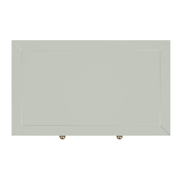 Butler Specialty Company Nora Nightstand With 3 Spacious Drawers - Stylish Storage For Bedroom Elegance Sage Green Acacia Wood,Acacia Veneer,Mdf,Pine Wood 5848480-butler