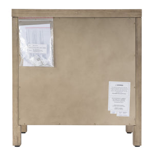 Butler Specialty Nora 3 Drawer Nightstand - Contemporary Wood Design With Spacious Storage For Bedroom Essentials Light Brown Acacia Wood,Acacia Veneer,Mdf,Pine Wood 5848492-butler