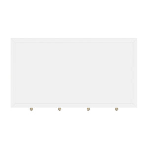 Butler Specialty Company Nora Rectangular Wood Writing Desk With 2 Drawers For Home Office Elegance Smooth White Acacia Wood,Acacia Veneer,Mdf 5849304-butler