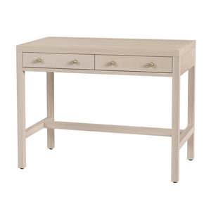 Butler Specialty Company Nora 40" Wood Writing Desk With Elegant Drawers For Modern Home Offices Taupe Acacia Wood,Acacia Veneer,Mdf 5849450-butler