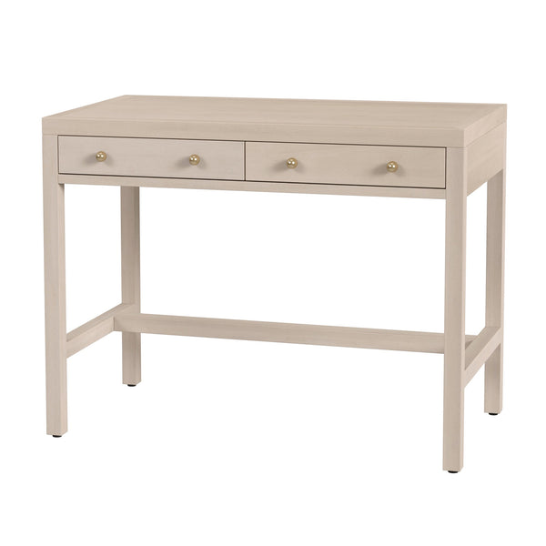 Butler Specialty Company Nora 40" Wood Writing Desk With Elegant Drawers For Modern Home Offices Taupe Acacia Wood,Acacia Veneer,Mdf 5849450-butler