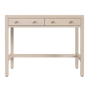 Butler Specialty Company Nora 40" Wood Writing Desk With Elegant Drawers For Modern Home Offices Taupe Acacia Wood,Acacia Veneer,Mdf 5849450-butler