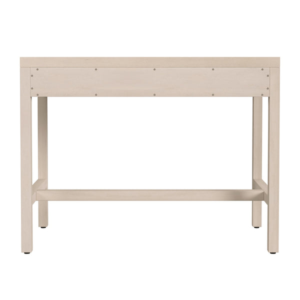 Butler Specialty Company Nora 40" Wood Writing Desk With Elegant Drawers For Modern Home Offices Taupe Acacia Wood,Acacia Veneer,Mdf 5849450-butler