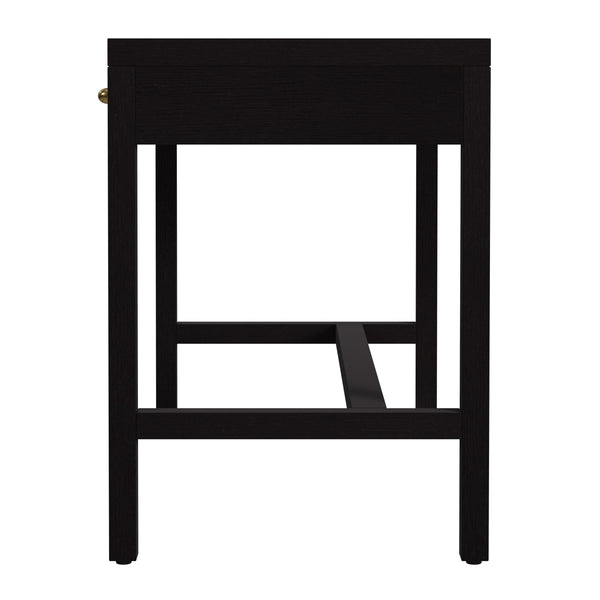 Butler Specialty Company Nora 40" Wood Writing Desk With Elegant Drawers For Modern Home Offices Coffee Acacia Wood,Acacia Veneer,Mdf 5849451-butler