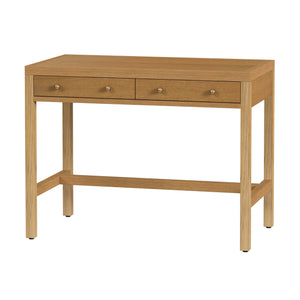 Butler Specialty Company Nora 40" Wood Writing Desk With Elegant Drawers For Modern Home Offices Natural Rubberwood,Oak Veneer,Mdf,Oak Wood,Pine Wood 5849452-butler