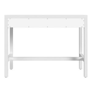 Butler Specialty Company Nora 40" Wood Writing Desk With Elegant Drawers For Modern Home Offices White Acacia Wood,Acacia Veneer,Mdf 5849477-butler