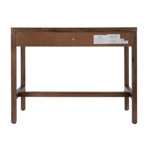 Butler Specialty Nora Elegant Rectangular Wood Writing Desk With Two Drawers For A Stylish Home Office Workspace Walnut Acacia Wood,Acacia Veneer,Mdf 5849489-butler