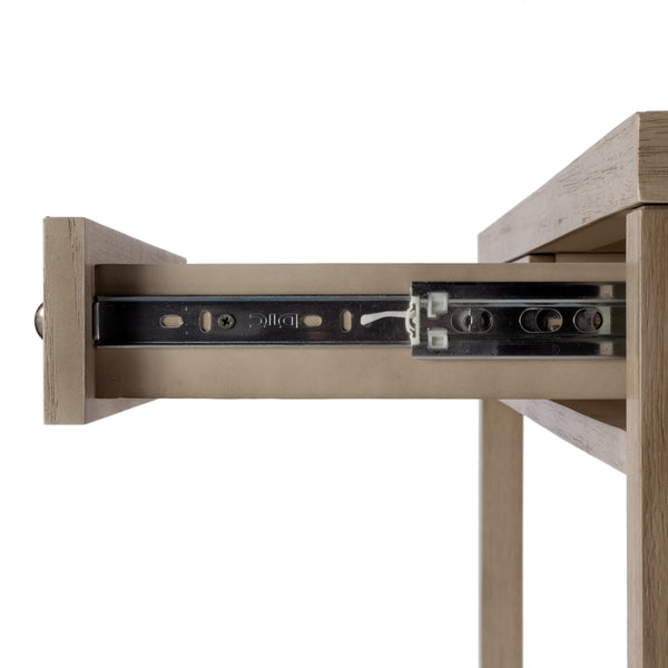 Butler Specialty Nora Elegant Rectangular Wood Writing Desk With Two Drawers For A Stylish Home Office Workspace Light Brown Acacia Wood,Acacia Veneer,Mdf 5849492-butler