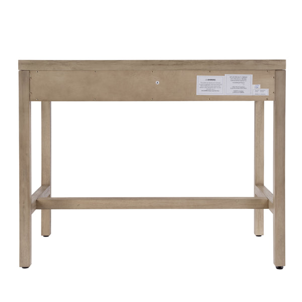 Butler Specialty Nora Elegant Rectangular Wood Writing Desk With Two Drawers For A Stylish Home Office Workspace Light Brown Acacia Wood,Acacia Veneer,Mdf 5849492-butler