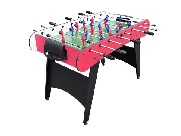 English Elm Soccer Foosball Table 4 Foot Mdf Build for Game Room Family Fun Indoor Play W1936P308767