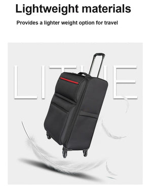 English Elm Softside Spinner Luggage Set Three Piece Expandable Lightweight Travel Suitcases with Tsa Lock W2710P184871