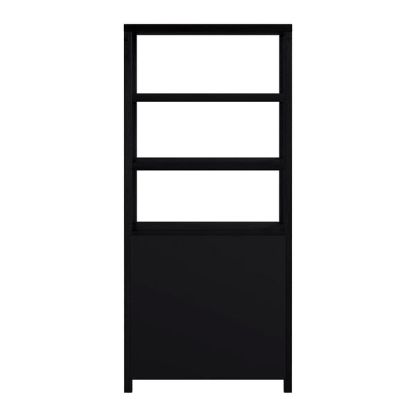 Butler Specialty Company Nora 32" W Wood Etagere Bookcase - Stylish 3-tier Storage With Cabinet Coffee Made From Acacia Wood,Acacia Veneer,Engineered Wood 5850451-butler