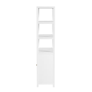 Butler Specialty Company Nora 32" W Wood Etagere Bookcase - Stylish 3-tier Storage With Cabinet White Made From Acacia Wood,Acacia Veneer,Engineered Wood 5850477-butler