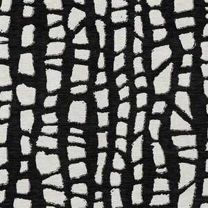 Homeroots 3' Artichoke Green And Ivory Abstract Washable Indoor Outdoor Area Rug For Stylish Spaces 3' X 5' Polyester 585052