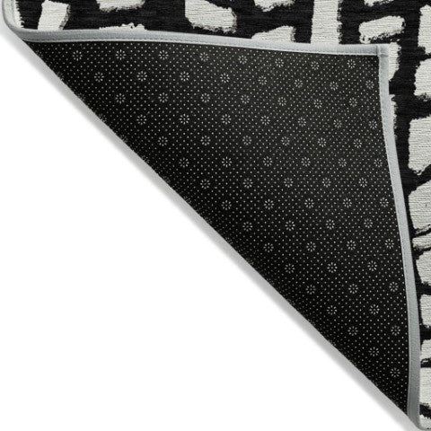 Homeroots 3' Artichoke Green And Ivory Abstract Washable Indoor Outdoor Area Rug For Stylish Spaces 8' Round Polyester 585054