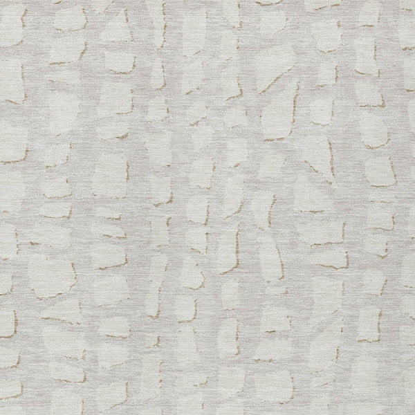 Homeroots 3' Artichoke Green And Ivory Abstract Washable Indoor Outdoor Area Rug For Stylish Spaces 9' X 12' Polyester 585074