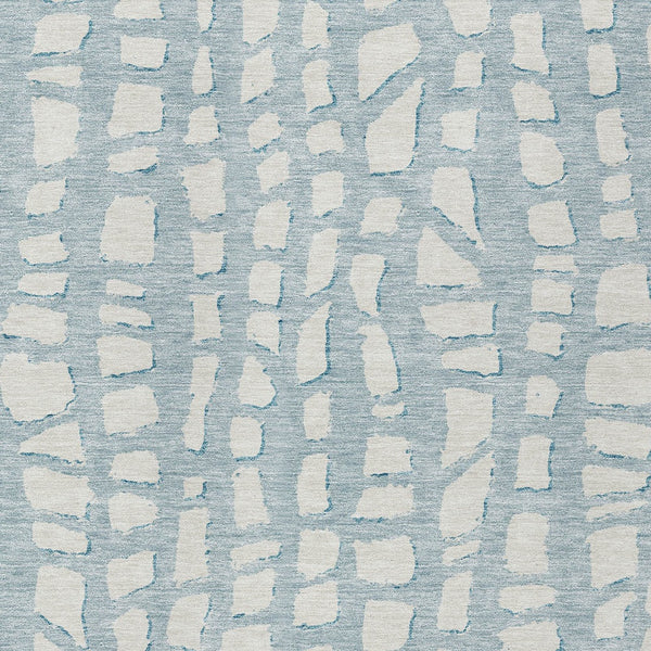 Homeroots 3' Artichoke Green And Ivory Abstract Washable Indoor Outdoor Area Rug For Stylish Spaces 3' X 5' Polyester 585088