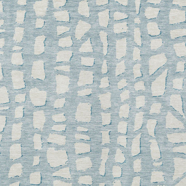 Homeroots 3' Artichoke Green And Ivory Abstract Washable Indoor Outdoor Area Rug For Stylish Spaces 9' X 12' Polyester 585092