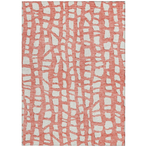 Homeroots 3' Artichoke Green And Ivory Abstract Washable Indoor Outdoor Area Rug For Stylish Spaces 9' X 12' Polyester 585098