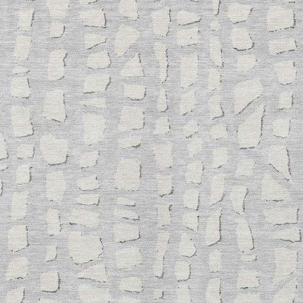 Homeroots 3' Artichoke Green And Ivory Abstract Washable Indoor Outdoor Area Rug For Stylish Spaces 8' X 10' Polyester 585103