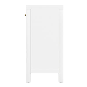 Butler Specialty Butler Nora Elegant Wood Accent Storage Cabinet With 1 Drawer And 2 Doors For Stylish Organization Smooth White Acacia Wood,Acacia Veneer,Mdf,Pine Wood,Metal 5851304-butler