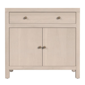 Butler Specialty Company Nora Elegant 31" Accent Storage Cabinet With 1 Drawer & 2 Doors For Style Taupe Acacia Wood,Acacia Veneer,Mdf,Pine Wood,Metal 5851450-butler
