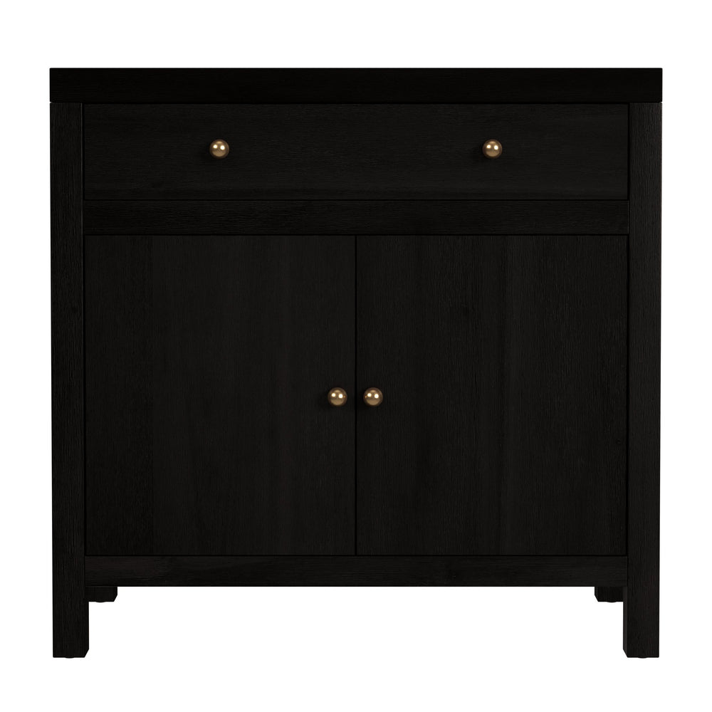 Butler Specialty Butler Nora 31 In. W Elegantly Crafted Wood Storage Cabinet With 1 Drawer & 2 Doors For Style Coffee Acacia Wood,Acacia Veneer,Mdf,Pine Wood,Metal 5851451-butler