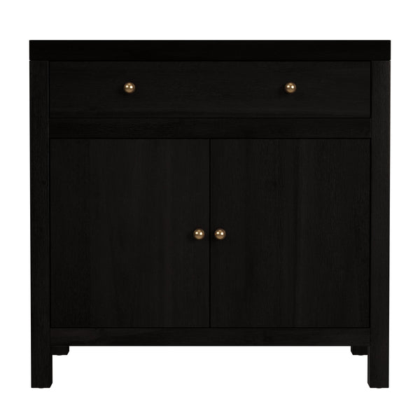 Butler Specialty Butler Nora 31 In. W Elegantly Crafted Wood Storage Cabinet With 1 Drawer & 2 Doors For Style Coffee Acacia Wood,Acacia Veneer,Mdf,Pine Wood,Metal 5851451-butler