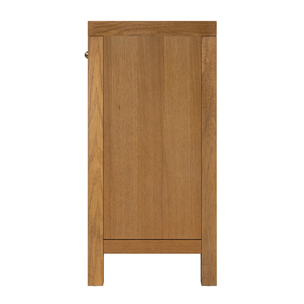 Butler Specialty Company Nora Elegant 31" Accent Storage Cabinet With 1 Drawer & 2 Doors For Style Natural Rubberwood,Oak Wood,Oak Veneer,Mdf,Pine Wood,Metal 5851452-butler