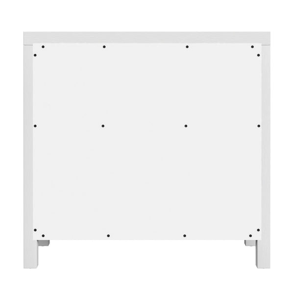 Butler Specialty Company Nora Elegant 31" Accent Storage Cabinet With 1 Drawer & 2 Doors For Style White Acacia Wood,Acacia Veneer,Mdf,Pine Wood,Metal 5851477-butler