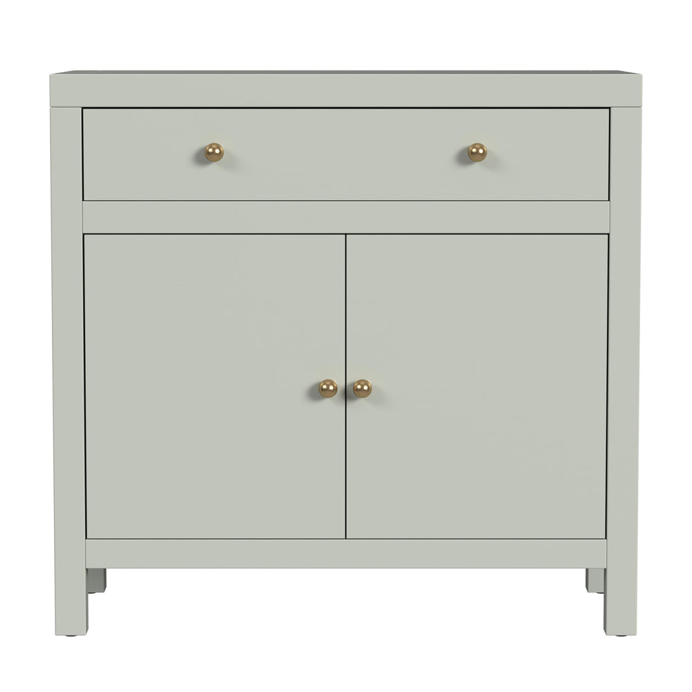 Butler Specialty Butler Nora Elegant Wood Accent Storage Cabinet With 1 Drawer And 2 Doors For Stylish Organization Sage Green Acacia Wood,Acacia Veneer,Mdf,Pine Wood,Metal 5851480-butler