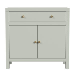 Butler Specialty Butler Nora Elegant Wood Accent Storage Cabinet With 1 Drawer And 2 Doors For Stylish Organization Sage Green Acacia Wood,Acacia Veneer,Mdf,Pine Wood,Metal 5851480-butler