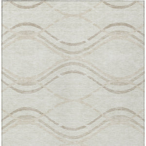 Homeroots 3' Black Gray Ivory Abstract Indoor Outdoor Area Rug - Stylish, Washable, And Durable For Any Space 3' X 5' Polyester 585262