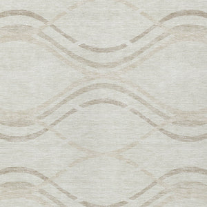 Homeroots 3' Black Gray Ivory Abstract Indoor Outdoor Area Rug - Stylish, Washable, And Durable For Any Space 5' X 8' Polyester 585263