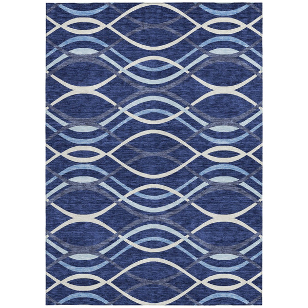 Homeroots 3' Black Gray Ivory Abstract Indoor Outdoor Area Rug - Stylish, Washable, And Durable For Any Space 3' X 5' Polyester 585268