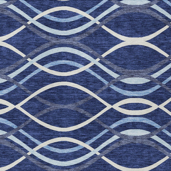 Homeroots 3' Black Gray Ivory Abstract Indoor Outdoor Area Rug - Stylish, Washable, And Durable For Any Space 9' X 12' Polyester 585272