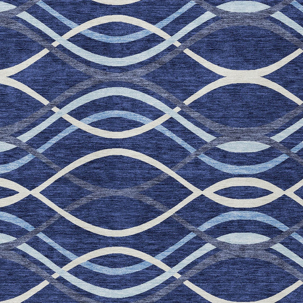 Homeroots 3' Black Gray Ivory Abstract Indoor Outdoor Area Rug - Stylish, Washable, And Durable For Any Space 10' X 14' Polyester 585273