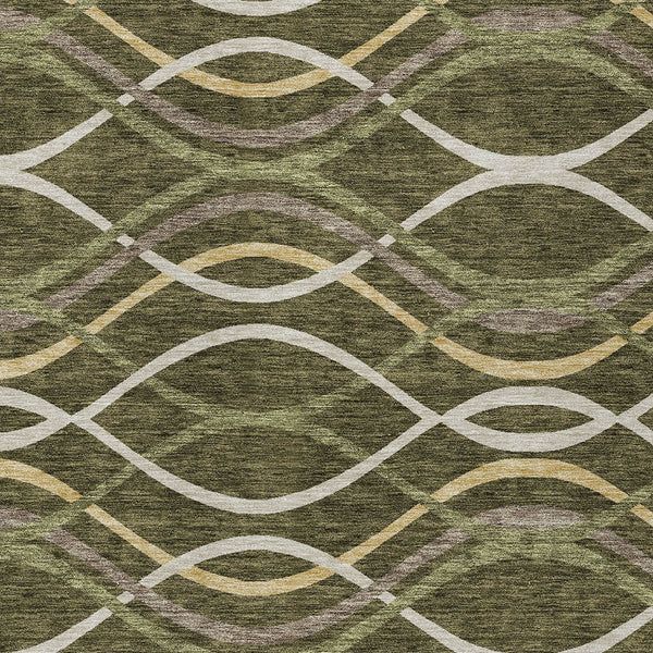 Homeroots 3' Black Gray Ivory Abstract Indoor Outdoor Area Rug - Stylish, Washable, And Durable For Any Space 5' X 8' Polyester 585275