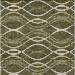 Homeroots 3' Black Gray Ivory Abstract Indoor Outdoor Area Rug - Stylish, Washable, And Durable For Any Space 8' X 10' Polyester 585277