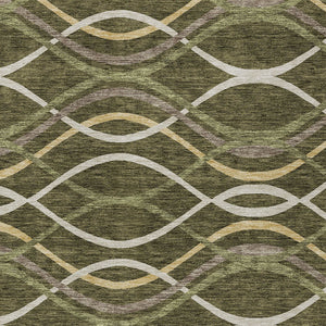 Homeroots 3' Black Gray Ivory Abstract Indoor Outdoor Area Rug - Stylish, Washable, And Durable For Any Space 9' X 12' Polyester 585278