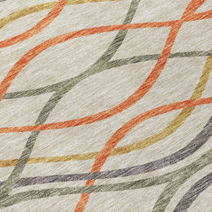 Homeroots 3' Black Gray Ivory Abstract Indoor Outdoor Area Rug - Stylish, Washable, And Durable For Any Space 10' X 14' Polyester 585285