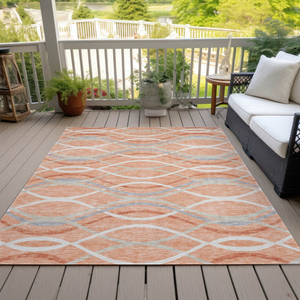 Homeroots 3' Black Gray Ivory Abstract Indoor Outdoor Area Rug - Stylish, Washable, And Durable For Any Space 8' X 10' Polyester 585289