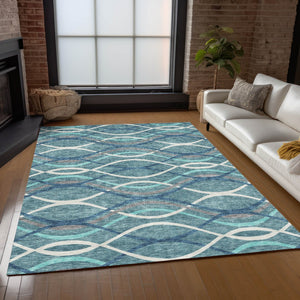 Homeroots 3' Black Gray Ivory Abstract Indoor Outdoor Area Rug - Stylish, Washable, And Durable For Any Space 9' X 12' Polyester 585308