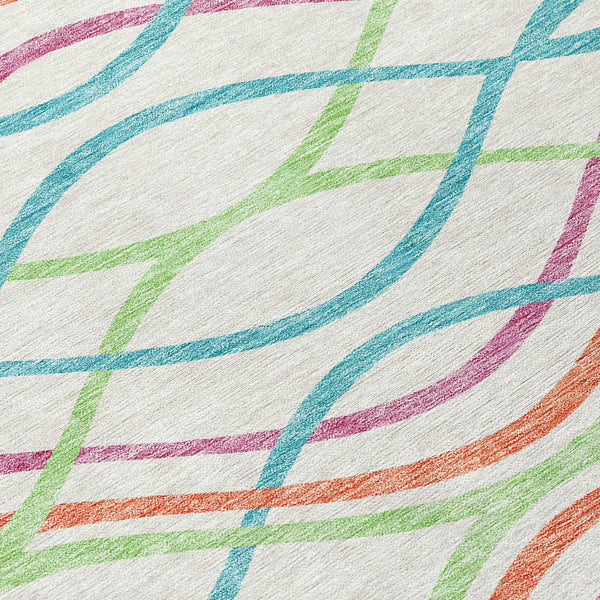 Homeroots 3' Black Gray Ivory Abstract Indoor Outdoor Area Rug - Stylish, Washable, And Durable For Any Space 3' X 5' Polyester 585316