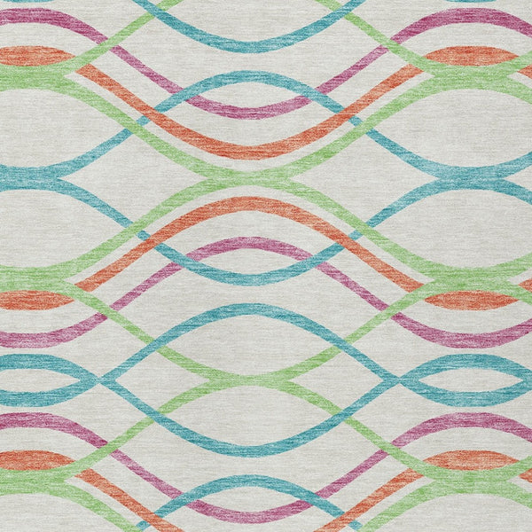 Homeroots 3' Black Gray Ivory Abstract Indoor Outdoor Area Rug - Stylish, Washable, And Durable For Any Space 10' X 14' Polyester 585321